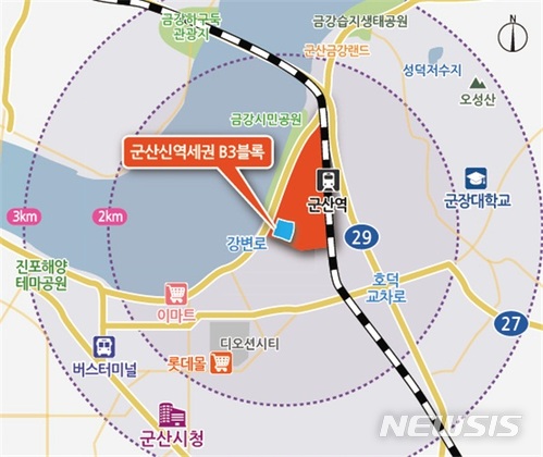 LH 전북, 군산 신역세권지구 B3블록 공공임대주택 입주자 모집 