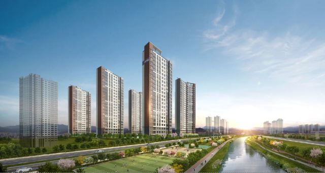 증평 송산지구에 칸타빌 330가구 분양