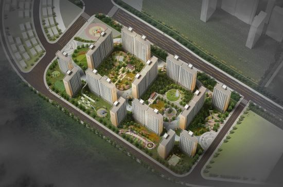 통영 지역주택조합아파트 ‘통영 한양수자인’，이달 말 844가구 1차분양 시작