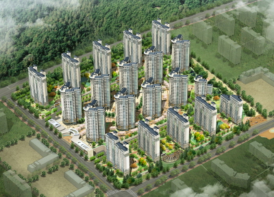 현진에버빌, 부산 정관 9블록 1399가구 분양