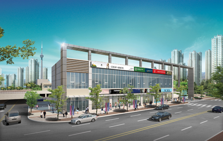 '청라 호반베르디움' 단지내 상가 분양