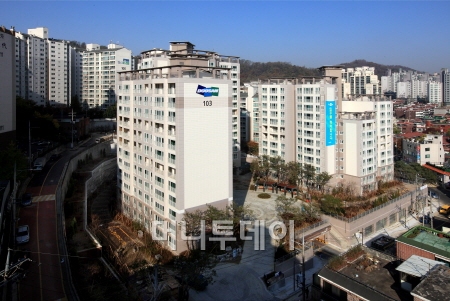 은평신사두산위브 아파트 배치도