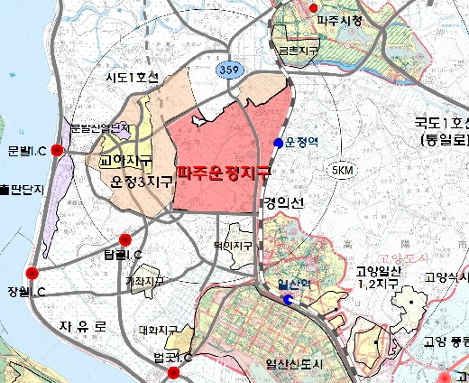 LH, 파주운정에 중소형아파트 용지 3필지 공급