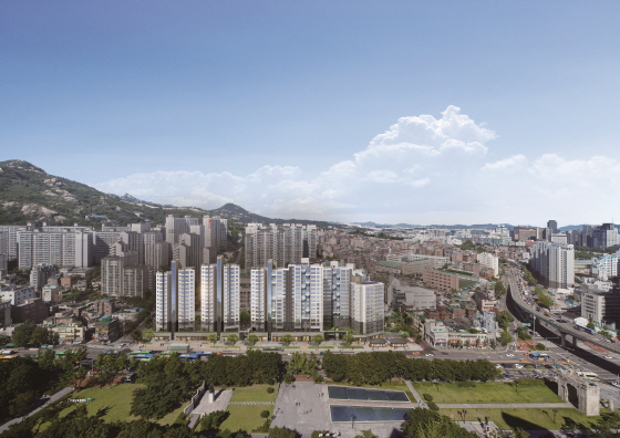 독립문역 역세권 '경희궁 롯데캐슬' 이달 분양