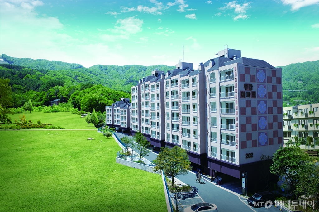 휘닉스파크 인접 '평창 부강아파트' 공급… 1억원대 후분양