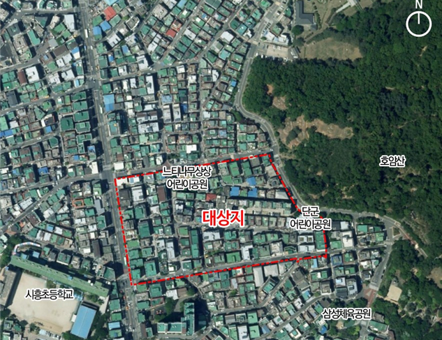 금천구 시흥동 저층주거지, 모아타운 통해 670가구 아파트로