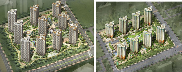 인천 청라지구 ‘호반베르디움’ 14블록. 18블록 분양 공급