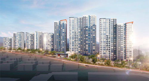 골든캐슬아파트 아파트 배치도