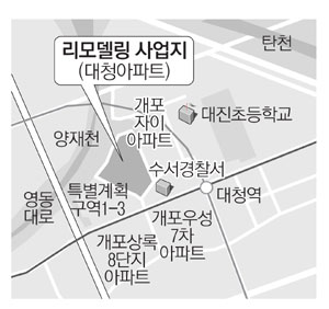 개포 대청아파트 리모델링 승인