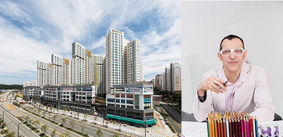 아파트외관 차별화·브랜드타운 형성-디자이너 카림 라시드와 협업한 ‘카림 애비뉴’도 눈길