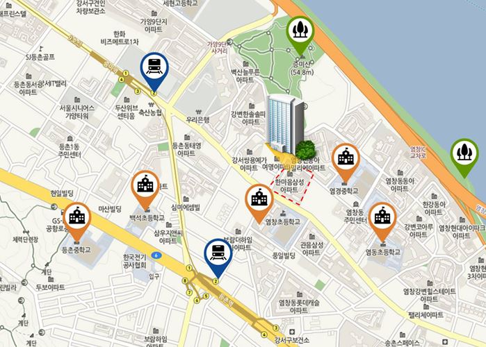 명문 학군과 편리한 출근까지..염창동, `한마음삼성` 눈길