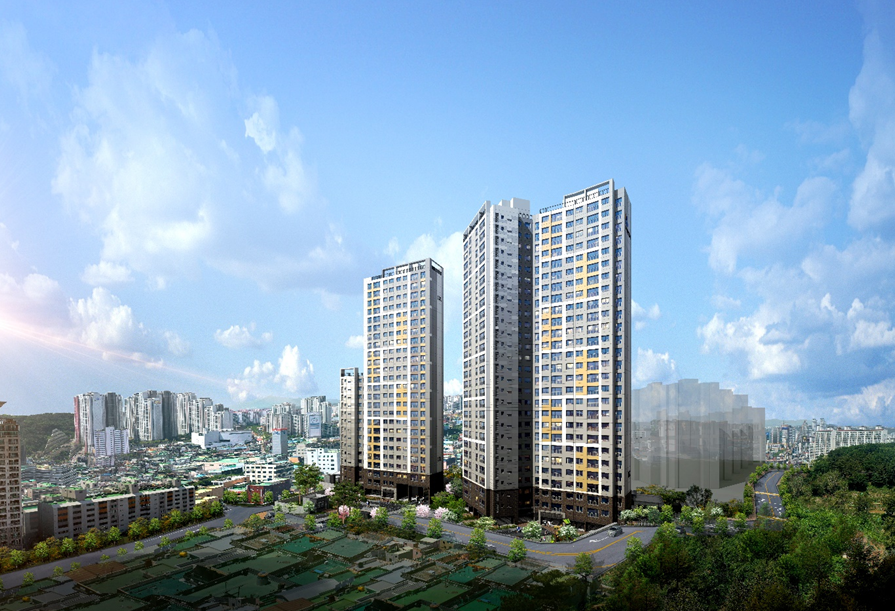 DSR 규제 미적용…'번영로 센텀파크 에일린의 뜰' 2일 견본주택 개관