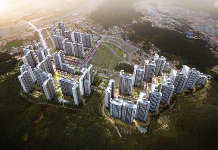 현대건설, 공원화 단지 '힐스테이트 몬테로이' 분양