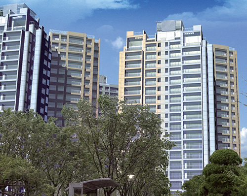 동부건설 ‘센트레빌’ 외관 3색 컬러 도입