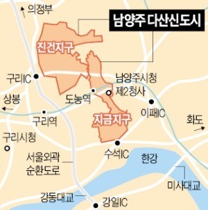 '강남서 30분' 남양주 다산신도시 4월 첫 분양