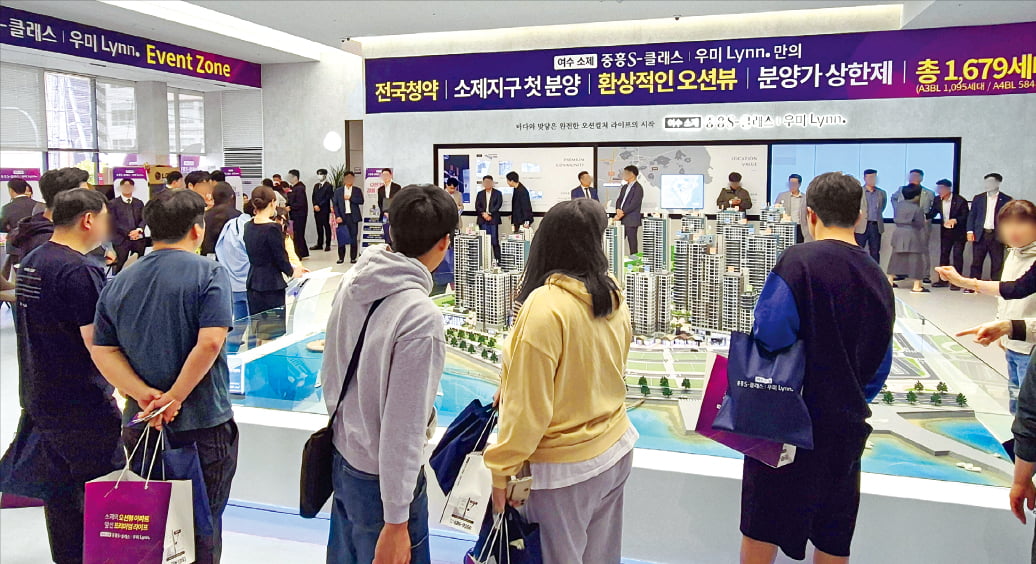 '여수 소제 중흥S-클래스 우미린' 1679가구 공급