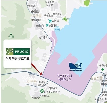 대우건설, 경남 거제시에 "거제 마린 푸르지오" 분양