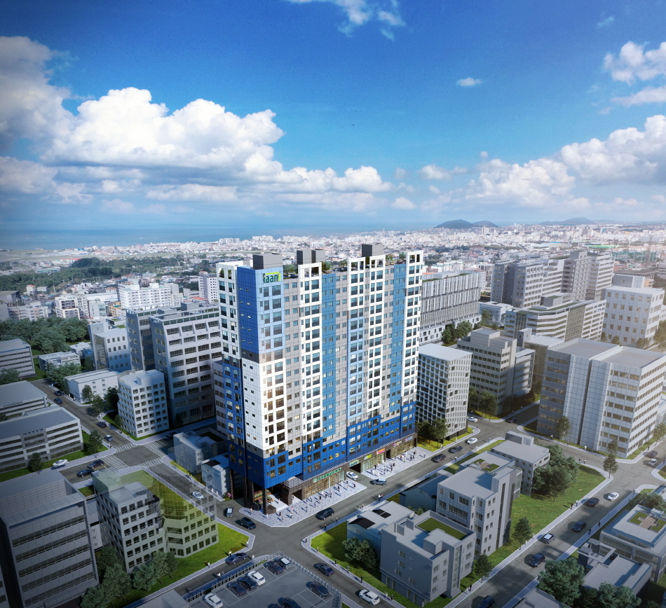 연동 아파트 투시도