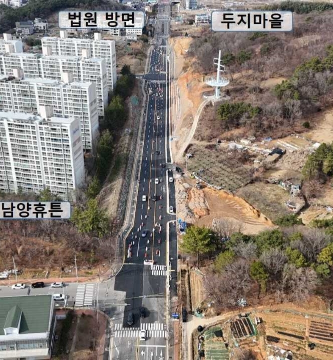 순천법원~연동대주아파트 도로 11년 만에 뚫렸다