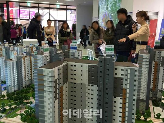 [포토]동탄2신도시 '신안인스빌 리베라 3·4차'아파트 모델하우스 1만5000명 찾아
