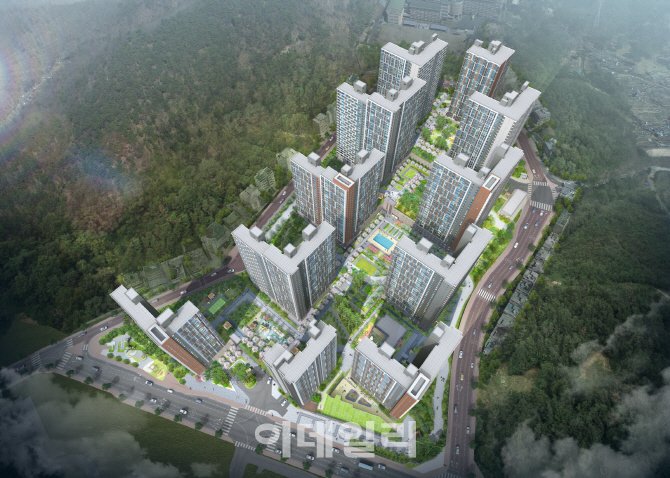 대림산업, 부산서 'e편한세상 금정산' 분양..모델하우스 개관