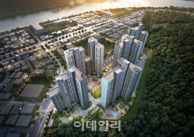 e편한세상단양리버비스타 충북 아파트 현장 사진 2