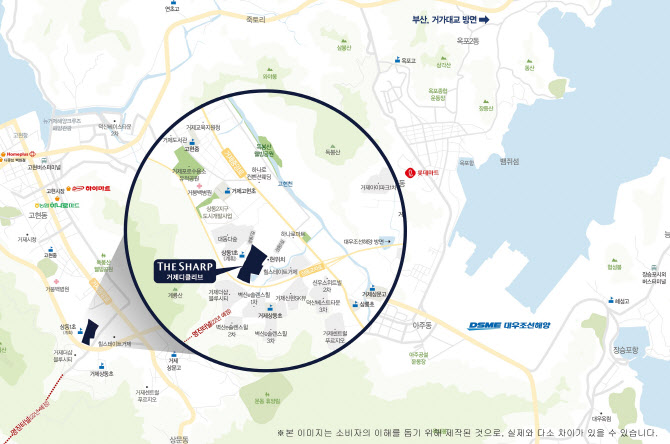 더샵 거제디클리브, 거제 상동동 1288세대 분양