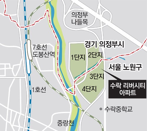[수도권]수락 리버시티 아파트, 통학-교통 불편… 아이들이 무슨 죄?
