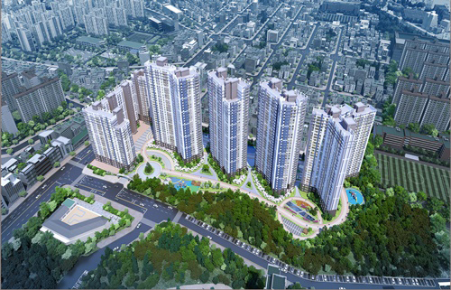 비조정대상지역 부산 연산동 939세대 아파트 ‘연산 코오롱하늘채’ 조합원 모집