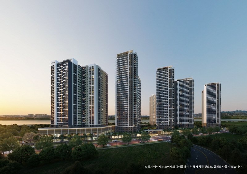 한강변 최고 38층  2,432세대 대단지  ‘한강 푸르지오 리버프론트’ 7월 분양 예정