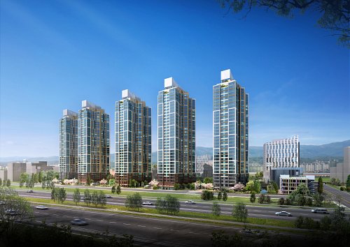 경남 김해 부원역 푸르지오 견본주택 25일 개관