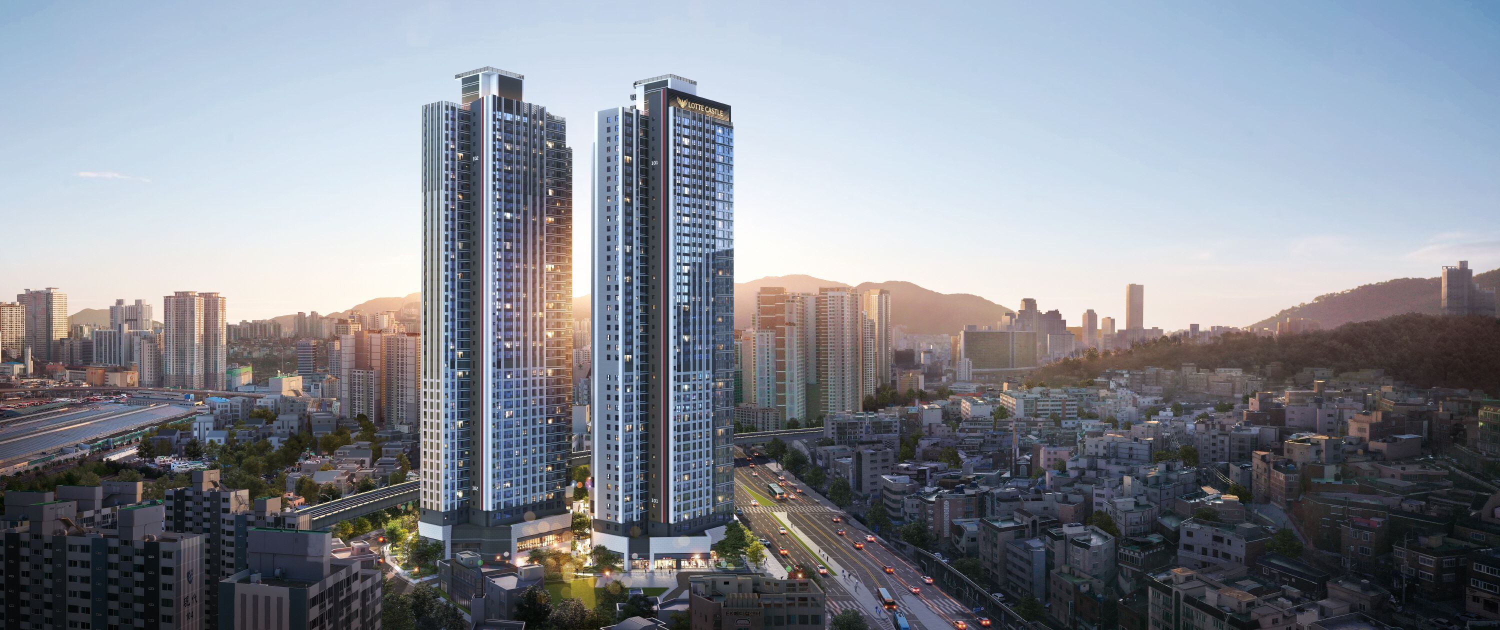 롯데건설, 부산 ‘가야역 롯데캐슬 스카이엘’ 4월 분양