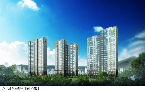 친환경아파트 경보이리스힐, 견본주택 개관