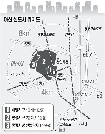 아산 신도시 이달말 첫 분양…1,102가구 공고