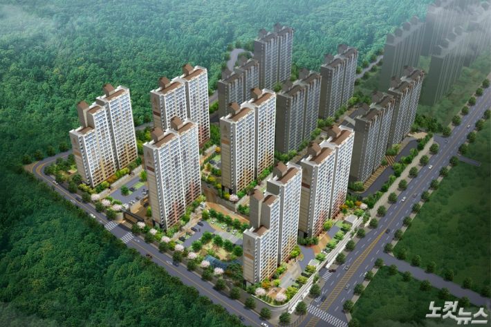 덕진광양의봄 전남 아파트 현장 사진 1