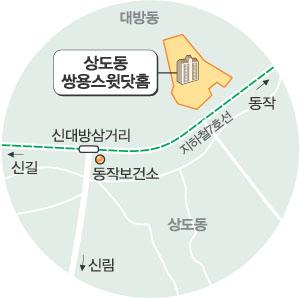 [역세권 아파트 탐방] 상도동 쌍용스윗닷홈
