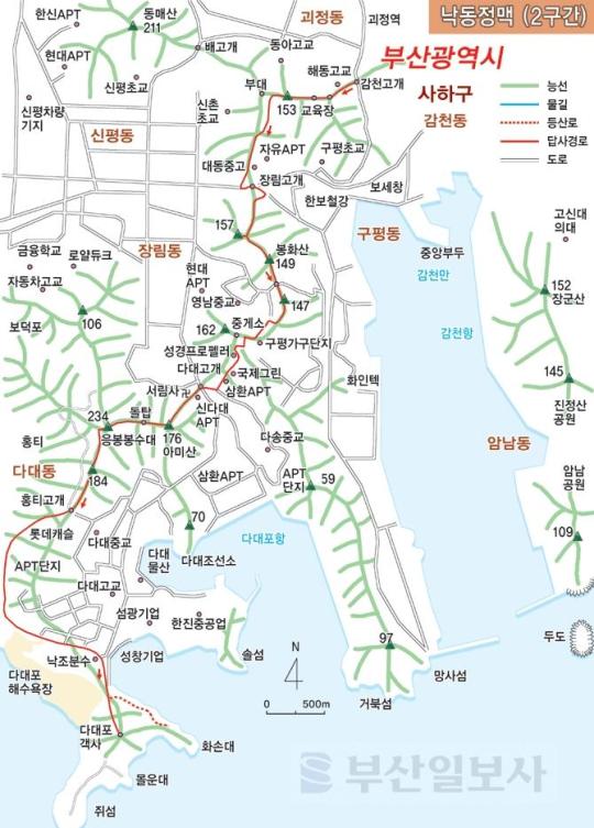 몰운대 — 조감도