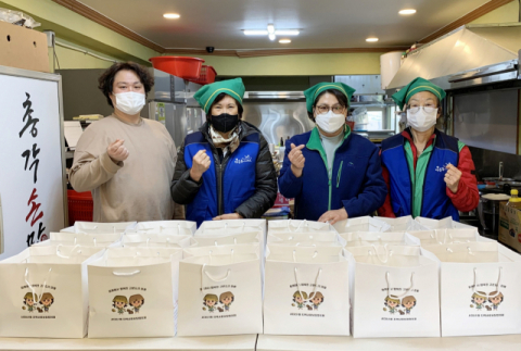 서구 서대신1동 이웃사랑실천회, 취약계층 밑반찬 전달