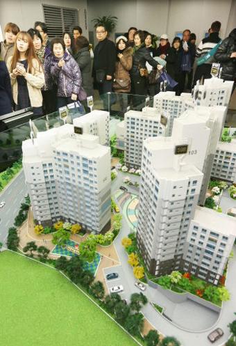 [포토뉴스]춘천 서희스타힐스 모델하우스 인기