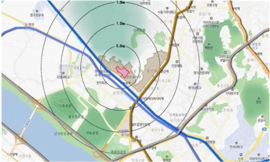 수색6구역 1088가구 아파트로 재개발