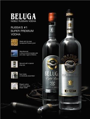 Beluga Noble Russian Vodka (벨루가 노블 러시안 보드카)