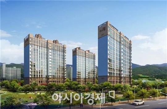 구례 산이고운 아파트 청약, 성황