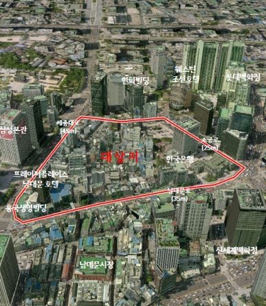 서울 북창동 개발규모 축소…필지별로 맞춤형 건축 허용