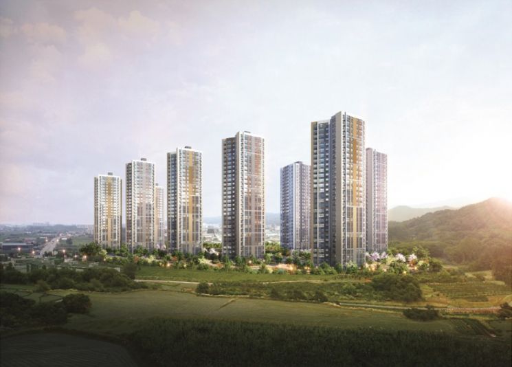 천안 도심 오피스텔 반값, 3.3㎡당 600만원대 아파트 ‘북천안자이 포레스트’ 3월 분양 예정