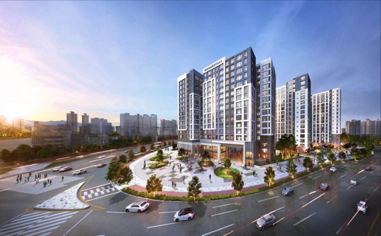 GTX 호재 품은 '쿼드러플 역세권' …  수원역 아너스빌 플라츠·타임원 원스톱 생활권