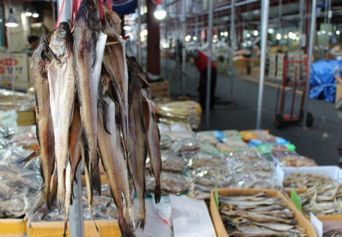 광장시장 마약김밥 녹두전 (Gwangjang Market Mayak Gimbap & Bindaetteok)