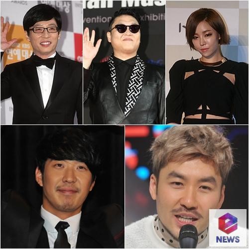 haha 卢洪哲 佳仁,出演psy"gentleman"mv - 韩流星闻区 - 韩剧社区