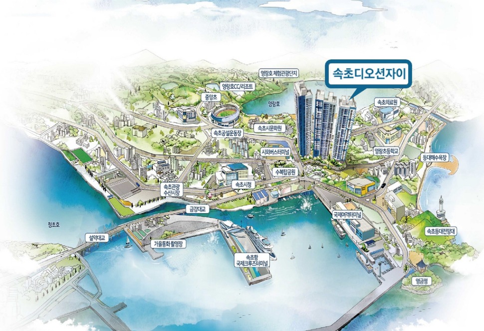 GS건설, 강원도 ‘속초디오션자이’ 다음달 분양 예정