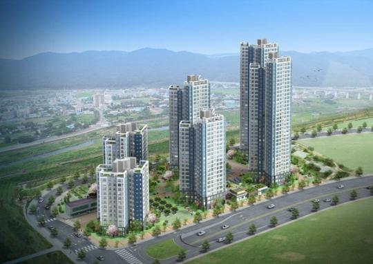 우성스마트시티뷰 아파트 배치도