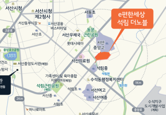 [주목!이곳] ‘e편한세상 석림 더노블’ 7일 분양…지방 중소도시 강세 잇는다